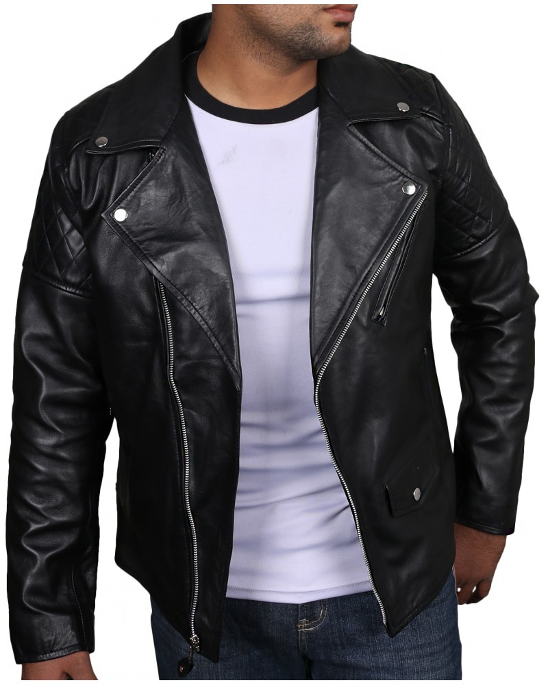 Laverapelle Men's Genuine Lambskin Leather Jacket (Double Rider Jacket) - 1501001 Laverapelle Men's Genuine Lambskin Leather Jacket (Double Rider Jacket) - 1501001