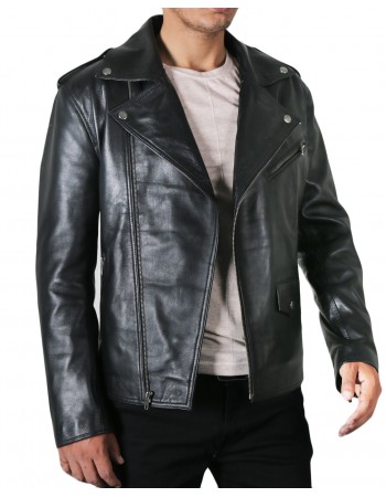 Laverapelle Men's Genuine Lambskin Leather Jacket (Double Rider Jacket) - 1501009 Laverapelle Men's Genuine Lambskin Leather Jacket (Double Rider Jacket) - 1501009