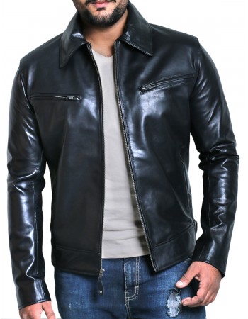 Laverapelle Men's Genuine Lambskin Leather Jacket (Classic Jacket) - 1501059 Laverapelle Men's Genuine Lambskin Leather Jacket (Classic Jacket) - 1501059