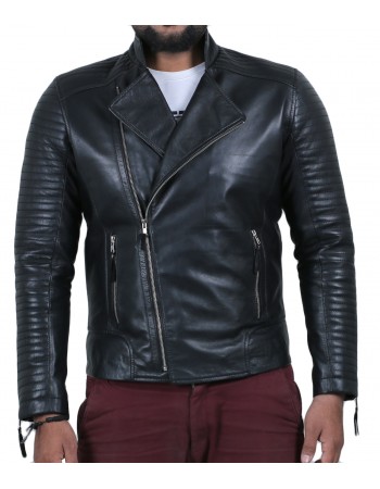 Laverapelle Men's Genuine Lambskin Leather Jacket (Fencing Jacket) - 1501118 Laverapelle Men's Genuine Lambskin Leather Jacket (Fencing Jacket) - 1501118
