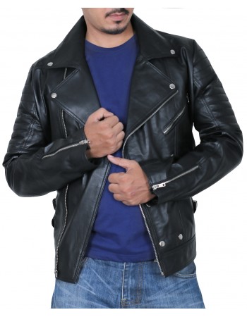 Laverapelle Men's Genuine Lambskin Leather Jacket (Rocker Jacket) - 1501142 Laverapelle Men's Genuine Lambskin Leather Jacket (Rocker Jacket) - 1501142