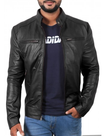 Laverapelle Men's Genuine Lambskin Leather Jacket (Classic Jacket) - 1501198 Laverapelle Men's Genuine Lambskin Leather Jacket (Classic Jacket) - 1501198