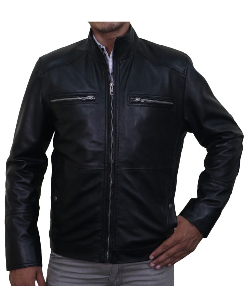 Laverapelle Men's Genuine Lambskin Leather Jacket (Classic Jacket) - 1501217 Laverapelle Men's Genuine Lambskin Leather Jacket (Classic Jacket) - 1501217
