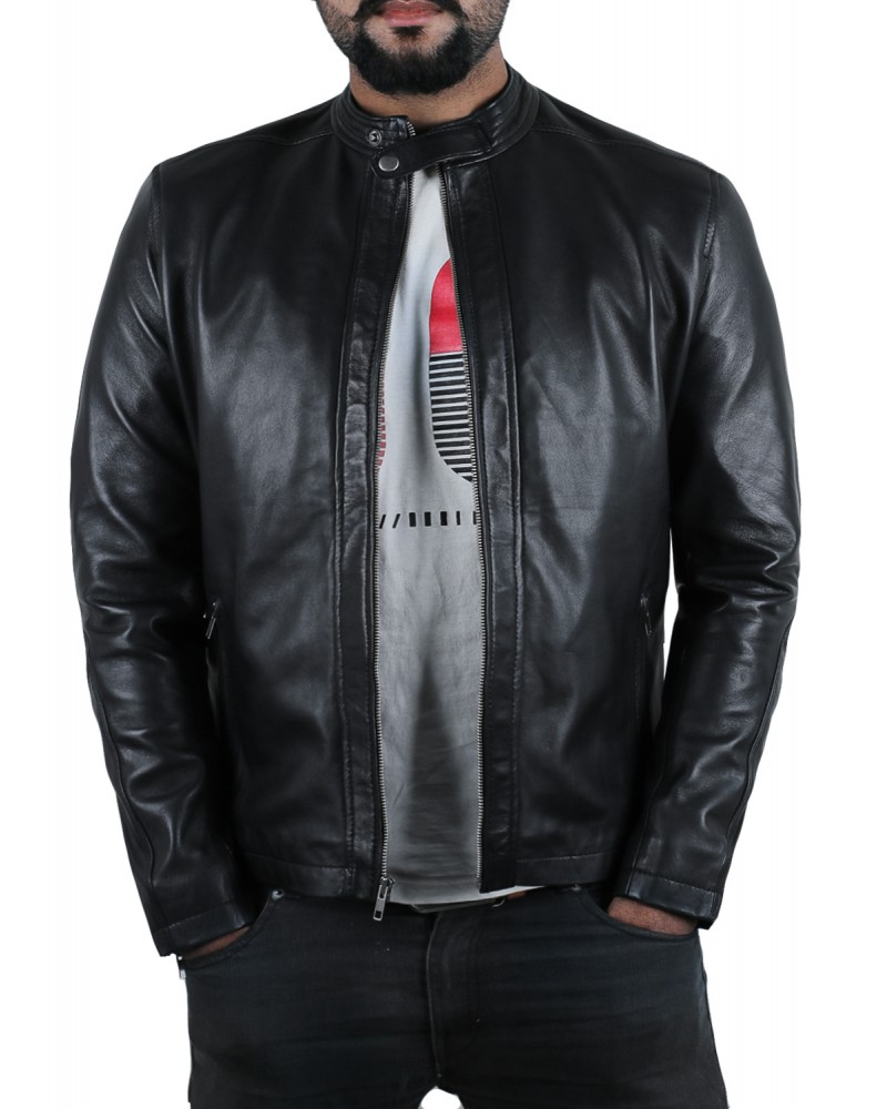 Laverapelle Men's Genuine Lambskin Leather Jacket (Classic Jacket) - 1501227 Laverapelle Men's Genuine Lambskin Leather Jacket (Classic Jacket) - 1501227