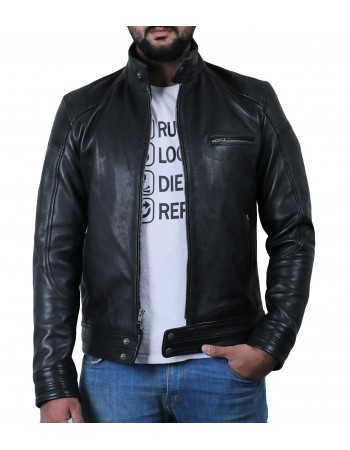 Laverapelle Men's Genuine Cowhide Leather Jacket (Classic Jacket) - 1501283 Laverapelle Men's Genuine Cowhide Leather Jacket (Classic Jacket) - 1501283
