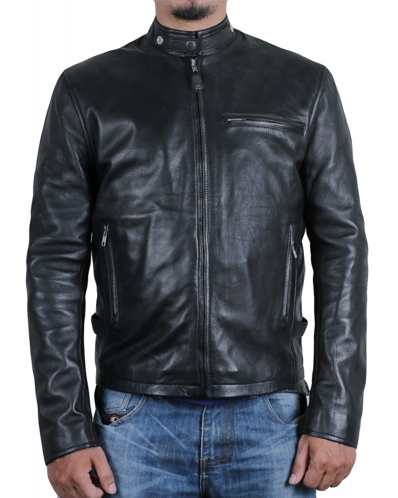 Laverapelle Men's Genuine Cowhide Leather Jacket (Racer Jacket) - 1501291 Laverapelle Men's Genuine Cowhide Leather Jacket (Racer Jacket) - 1501291