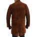 Laverapelle Men's Genuine Cow Suede Leather Coat (Over Coat) - 1502302