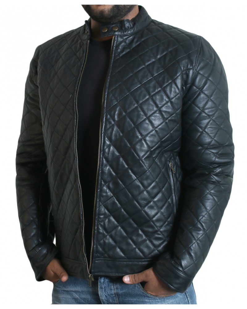 Laverapelle Men's Genuine Lambskin Leather Jacket (Fencing Jacket) - 1501324 Laverapelle Men's Genuine Lambskin Leather Jacket (Fencing Jacket) - 1501324