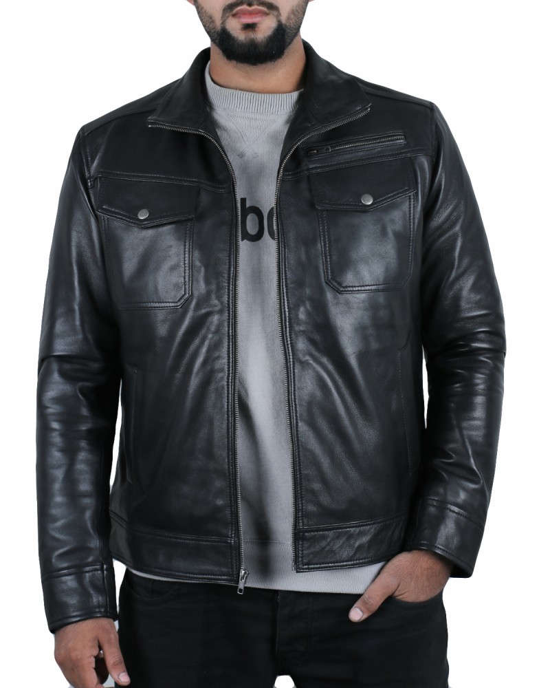 Laverapelle Men's Genuine Lambskin Leather Jacket (Regal Jacket) - 1501332 Laverapelle Men's Genuine Lambskin Leather Jacket (Regal Jacket) - 1501332