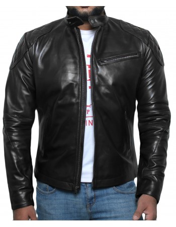 Laverapelle Men's Genuine Lambskin Leather Jacket (Fencing Jacket) - 1501423 Laverapelle Men's Genuine Lambskin Leather Jacket (Fencing Jacket) - 1501423