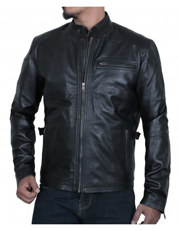 Laverapelle Men's Genuine Lambskin Leather Jacket (Racer Jacket) - 1501472 Laverapelle Men's Genuine Lambskin Leather Jacket (Racer Jacket) - 1501472