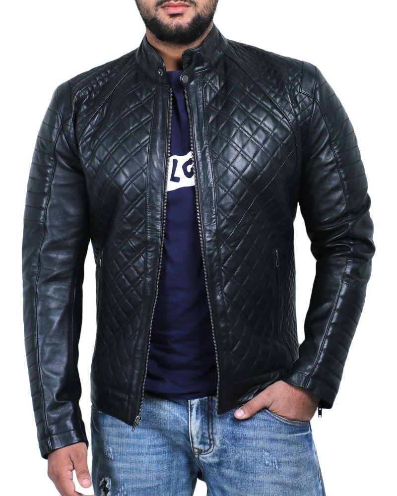 Laverapelle Men's Genuine Lambskin Leather Jacket (Fencing Jacket) - 1501491 Laverapelle Men's Genuine Lambskin Leather Jacket (Fencing Jacket) - 1501491