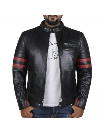 Laverapelle Men's Genuine Lambskin Leather Jacket (Racer Jacket) - 1501535 Laverapelle Men's Genuine Lambskin Leather Jacket (Racer Jacket) - 1501535