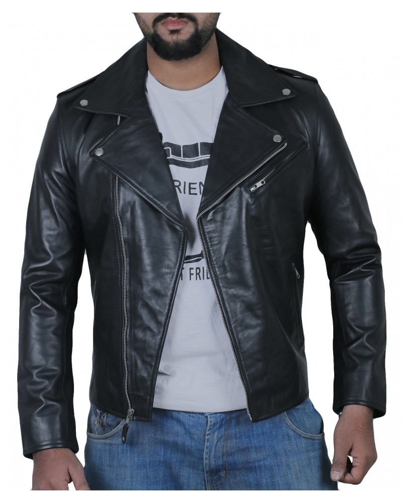 Laverapelle Men's Genuine Cowhide Leather Jacket (Double Rider Jacket) - 1501546 Laverapelle Men's Genuine Cowhide Leather Jacket (Double Rider Jacket) - 1501546