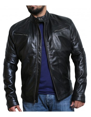 Laverapelle Men's Genuine Lambskin Leather Jacket (Fencing Jacket) - 1501568 Laverapelle Men's Genuine Lambskin Leather Jacket (Fencing Jacket) - 1501568