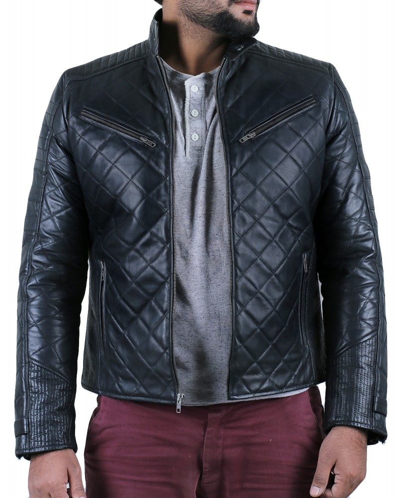 Laverapelle Men's Genuine Lambskin Leather Jacket (Fencing Jacket) - 1501615 Laverapelle Men's Genuine Lambskin Leather Jacket (Fencing Jacket) - 1501615