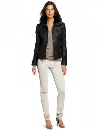 Laverapelle Women's Genuine Lambskin Leather Jacket (Aviator Jacket) - 1521669 Laverapelle Women's Genuine Lambskin Leather Jacket (Aviator Jacket) - 1521669