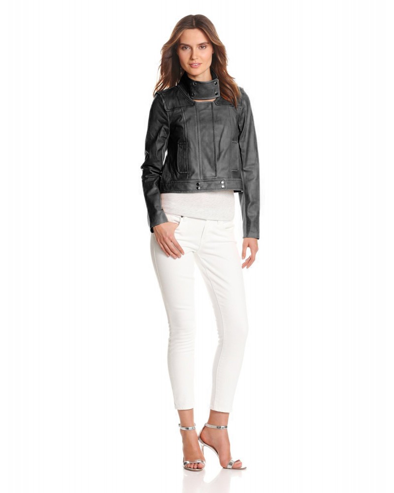Laverapelle Women's Genuine Lambskin Leather Jacket (Racer Jacket) - 1521678 Laverapelle Women's Genuine Lambskin Leather Jacket (Racer Jacket) - 1521678