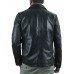 Laverapelle Men's 2 Button Stylish Blazer Cow Leather Coat (Officer Jacket) - 1501793