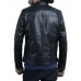 Laverapelle Men's Sheep Leather Bomber Biker Jacket 6 Front Pockets (Officer Jacket) - 1501795