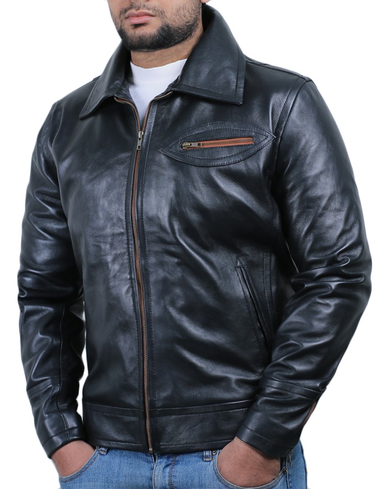 Laverapelle Men's Genuine Lambskin Leather Jacket (Classic Jacket) - 1501811 Laverapelle Men's Genuine Lambskin Leather Jacket (Classic Jacket) - 1501811
