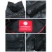 Laverapelle Men's Genuine Lambskin Leather Coat (Long Coat) - 1502824