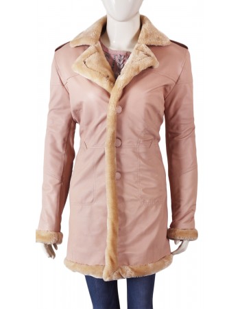 Laverapelle Women's Genuine Lambskin Leather Coat (Shearling Coat) - 1722025 Laverapelle Women's Genuine Lambskin Leather Coat (Shearling Coat) - 1722025