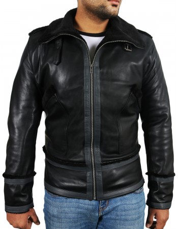 Laverapelle Men's Genuine Lambskin Leather Jacket (Flight Jacket) - 1701027 Laverapelle Men's Genuine Lambskin Leather Jacket (Flight Jacket) - 1701027