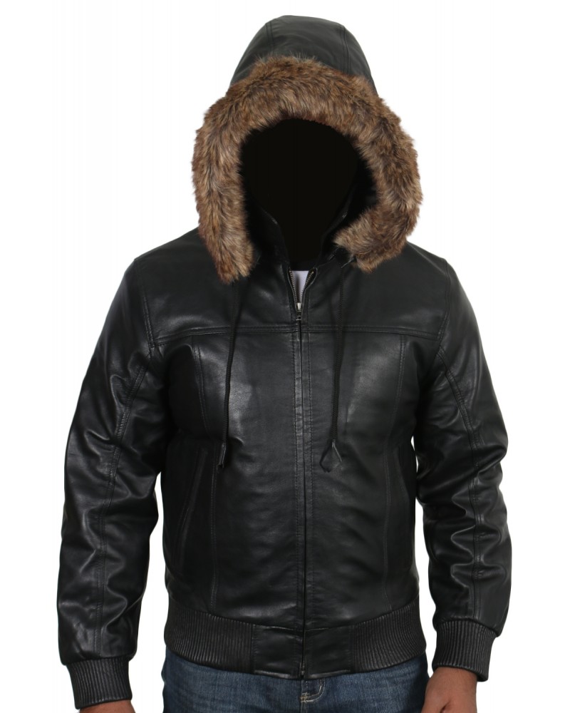 Laverapelle Men's Genuine Lambskin Leather Jacket (Bomber Jacket) - 1801019 Laverapelle Men's Genuine Lambskin Leather Jacket (Bomber Jacket) - 1801019