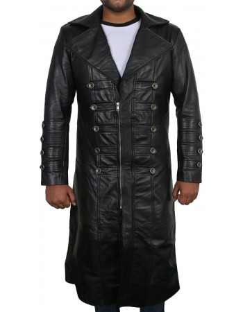Laverapelle Men's Genuine Lambskin Leather Coat (Over Coat) - 1802003 Laverapelle Men's Genuine Lambskin Leather Coat (Over Coat) - 1802003