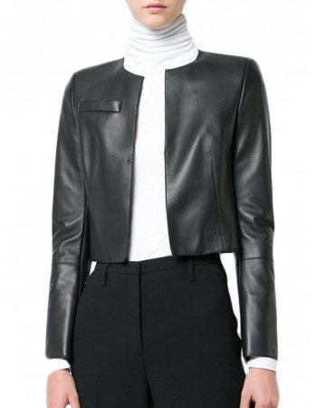 Laverapelle Women's Genuine Lambskin Leather Jacket (Officer Jacket) - 1821059 Laverapelle Women's Genuine Lambskin Leather Jacket (Officer Jacket) - 1821059