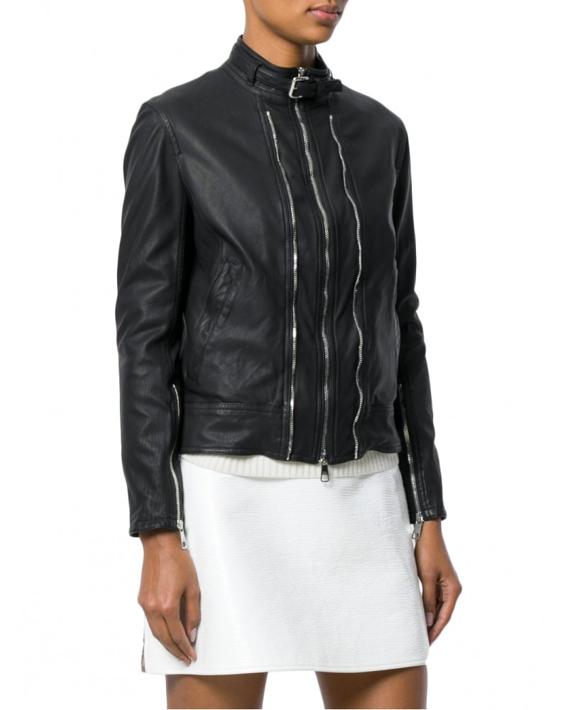 Laverapelle Women's Genuine Lambskin Leather Jacket (fencing Jacket) - 1821067 Laverapelle Women's Genuine Lambskin Leather Jacket (fencing Jacket) - 1821067