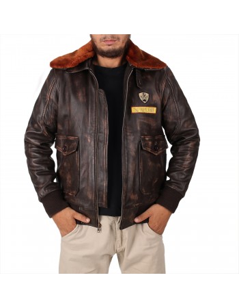 Laverapelle Men's Nick Jones Leather Jacket (Black, Aviator Jacket) - 2401002 Laverapelle Men's Nick Jones Leather Jacket (Black, Aviator Jacket) - 2401002