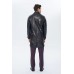 Laverapelle Men's Genuine Lambskin Leather Over Coat (Black, Long Coat) - 2402001 Laverapelle Men's Genuine Lambskin Leather Over Coat (Black, Long Coat) - 2402001
