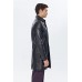 Laverapelle Men's Genuine Lambskin Leather Over Coat (Black, Long Coat) - 2402001 Laverapelle Men's Genuine Lambskin Leather Over Coat (Black, Long Coat) - 2402001