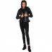 Laverapelle Women's Genuine Lambskin Hooded Zipper Leather Jacket Laverapelle Women's Genuine Lambskin Hooded Zipper Leather Jacket