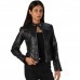 Laverapelle Women's Genuine Lambskin Moto Style Leather Jacket Laverapelle Women's Genuine Lambskin Moto Style Leather Jacket