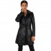 Laverapelle Women's Genuine Lambskin Tailored Buttoned Leather Coat Laverapelle Women's Genuine Lambskin Tailored Buttoned Leather Coat