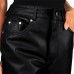 Straight Cut Leather Pants Straight Cut Leather Pants