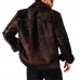Laverapelle Men’s Maverick Cowhide Brown Fur Leather Jacket (Blazer Jacket) - 2501001 Laverapelle Men’s Maverick Cowhide Brown Fur Leather Jacket (Blazer Jacket) - 2501001