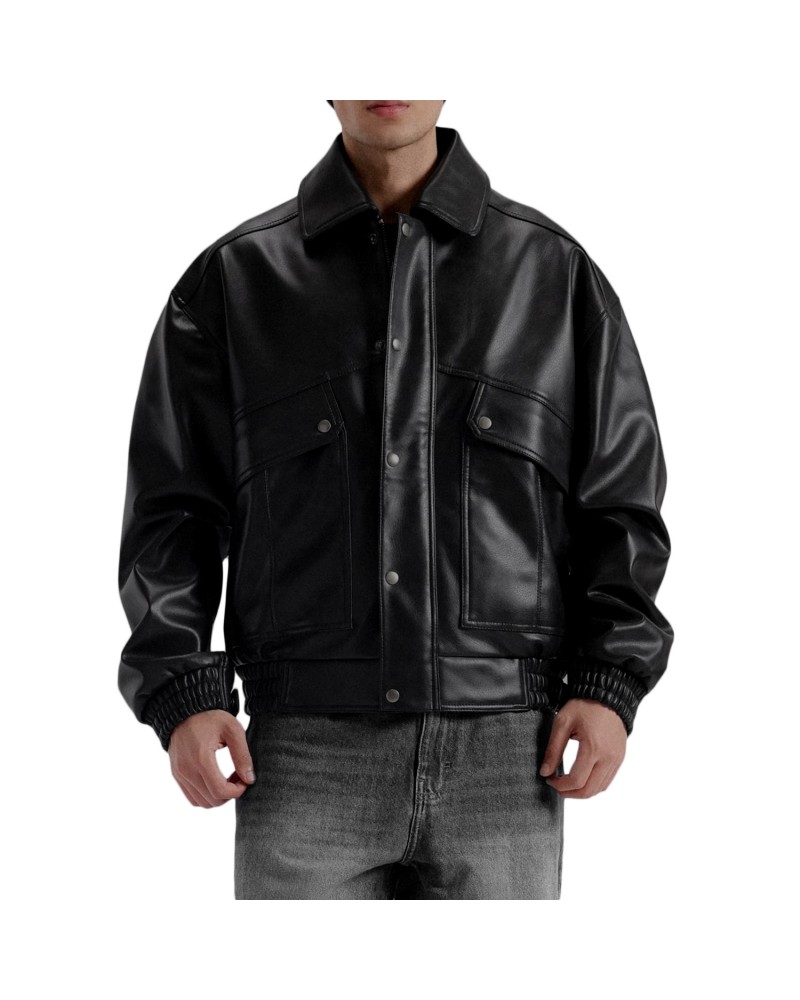 Laverapelle Men's Genuine Lambskin Leather Jacket (Black, Bomber Jacket) - 2601003 Laverapelle Men's Genuine Lambskin Leather Jacket (Black, Bomber Jacket) - 2601003