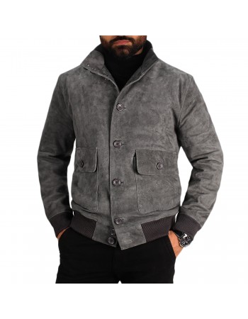 Laverapelle Men's Genuine Lambskin Suede Bomber Jacket Laverapelle Men's Genuine Lambskin Suede Bomber Jacket