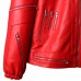 Laverapelle MJ "Beat It" Style Red Leather Jacket - Retro 80s Costume for Men | Cosplay Musical Icon Outfit Laverapelle MJ "Beat It" Style Red Leather Jacket - Retro 80s Costume for Men | Cosplay Musical Icon Outfit