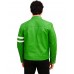 Superhero Ryan Kelley Alien Swarm Tennyson Ben 10 Green Cosplay Leather Jacket
