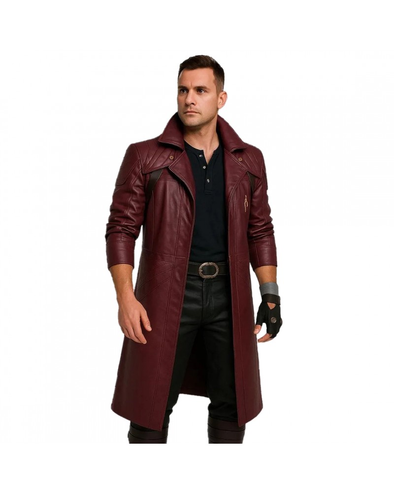 Laverapelle Dante Inspired Devil Hunter Leather Trench Coat