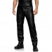 Laverapelle Men's Genuine Lambskin Leather Overalls (Black, Jumpsuit) - 2607002 Laverapelle Men's Genuine Lambskin Leather Overalls (Black, Jumpsuit) - 2607002