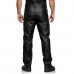 Laverapelle Men's Genuine Lambskin Leather Overalls (Black, Jumpsuit) - 2607002 Laverapelle Men's Genuine Lambskin Leather Overalls (Black, Jumpsuit) - 2607002
