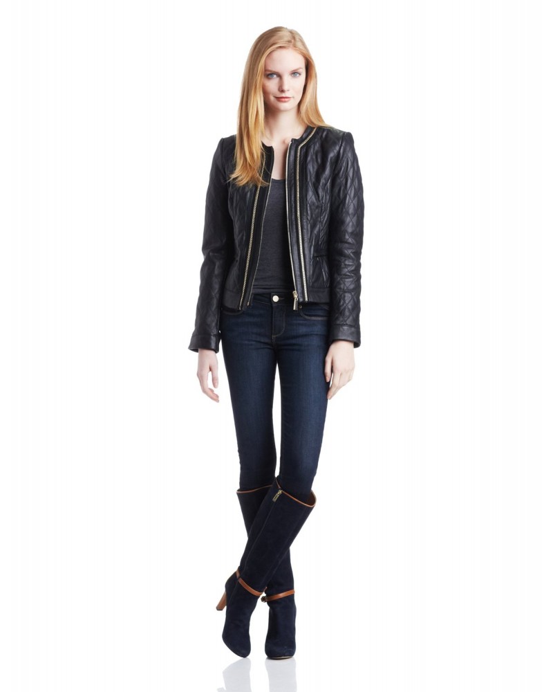 Laverapelle Women's Genuine Lambskin Leather Jacket (Fencing Jacket) - 1521693 Laverapelle Women's Genuine Lambskin Leather Jacket (Fencing Jacket) - 1521693