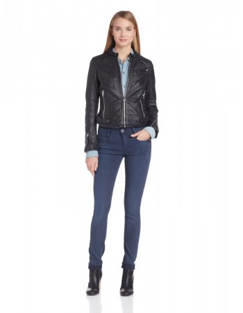 Laverapelle Women's Genuine Lambskin Leather Jacket (Racer Jacket) - 1521727 Laverapelle Women's Genuine Lambskin Leather Jacket (Racer Jacket) - 1521727
