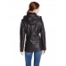 Laverapelle Women's Genuine Lambskin Leather Coat (Officer Coat) - 1522713